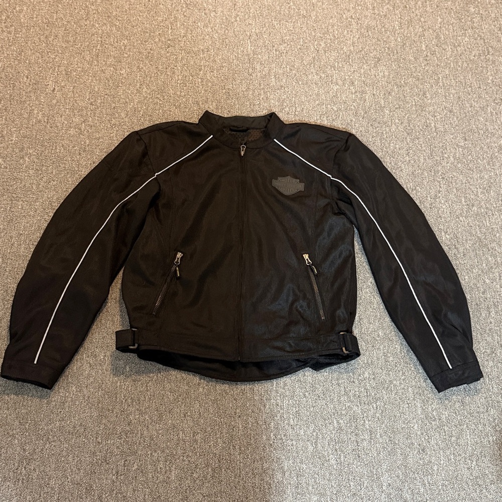 Harley-Davidson Black Mesh Jacket size large